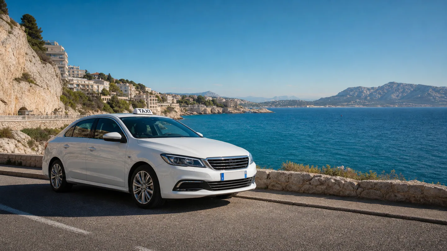 Un trajet avec Taxi Azur